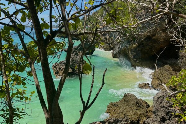 Plage de Padang Padang à Uluwatu